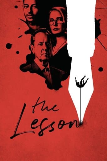 Movie poster for The Lesson