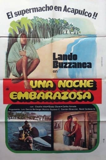 Movie poster for Una noche embarazosa