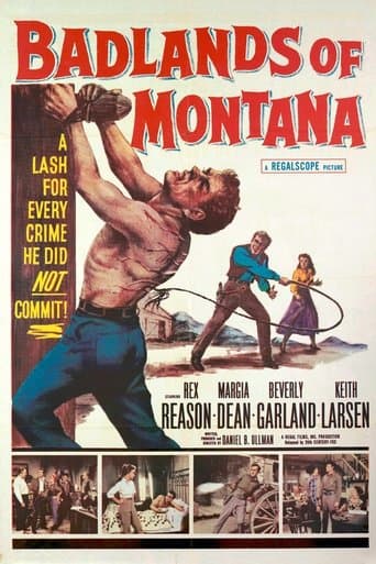Movie poster for Badlands of Montana