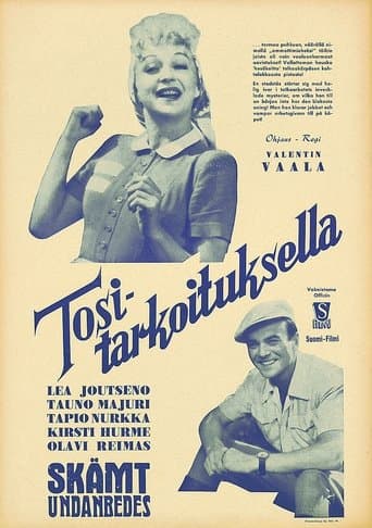 Movie poster for Tositarkoituksella