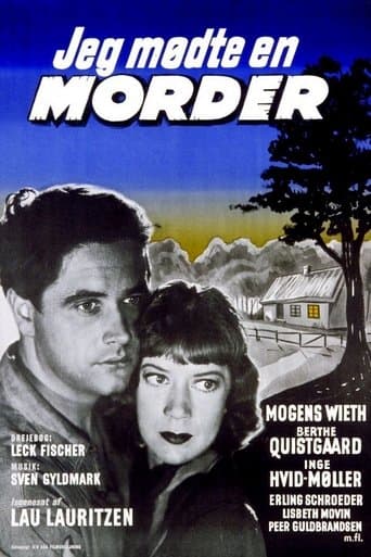 Movie poster for Jeg mødte en morder