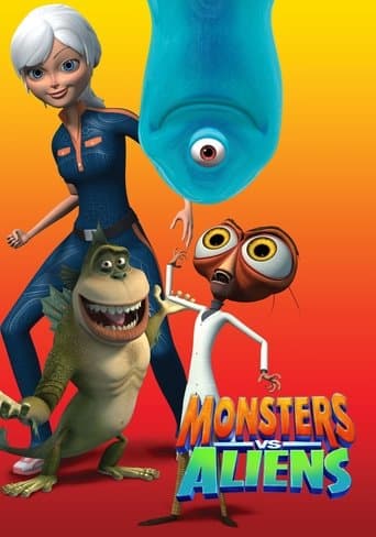 Movie poster for Monsters vs. Aliens