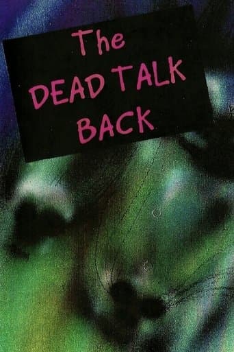 Movie poster for The Dead Talk Back