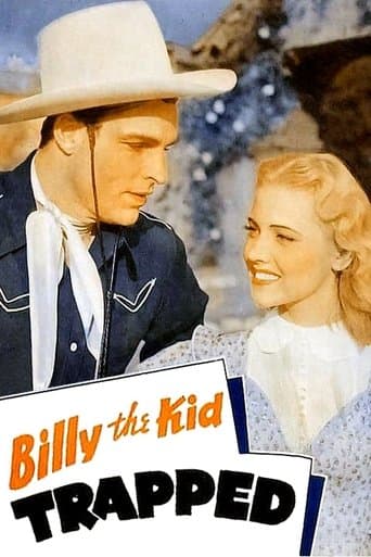 Movie poster for Billy the Kid Trapped