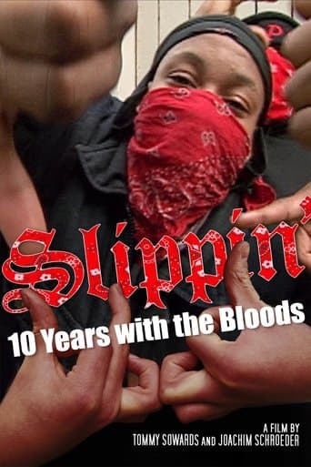Movie poster for Slippin': Ten Years with the Bloods
