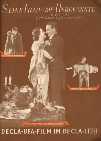 Movie poster for His Wife, the Unknown