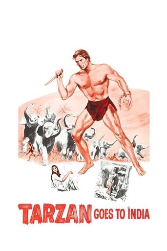Movie poster for Tarzan Goes to India