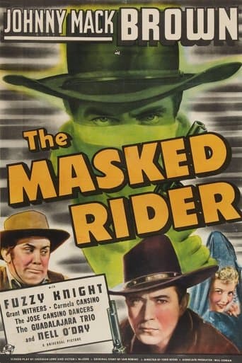 Movie poster for The Masked Rider