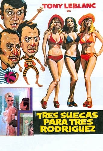 Movie poster for Three Swedes for Three Rodríguez's