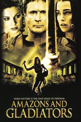 Movie poster for Amazons and Gladiators