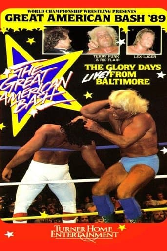 Movie poster for NWA The Great American Bash '89: The Glory Days