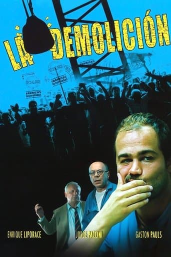 Movie poster for La demolición