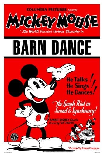 Movie poster for The Barn Dance