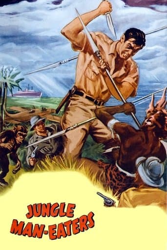 Movie poster for Jungle Man-Eaters