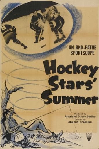 Movie poster for Hockey Stars' Summer