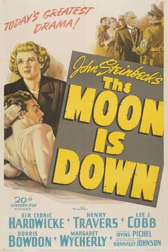 Movie poster for The Moon Is Down