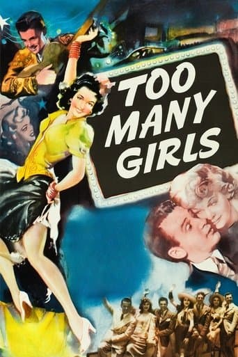 Movie poster for Too Many Girls