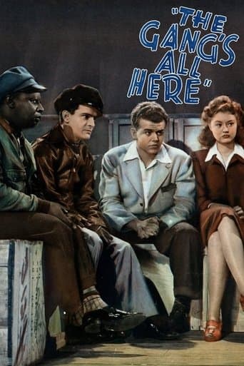 Movie poster for The Gang's All Here