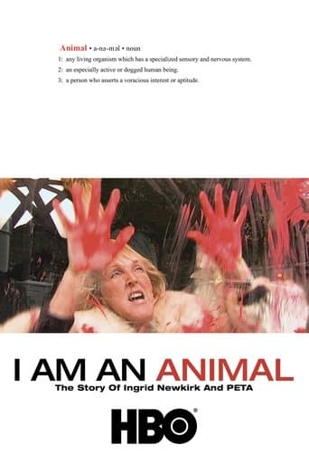 Movie poster for I Am an Animal: The Story of Ingrid Newkirk and PETA