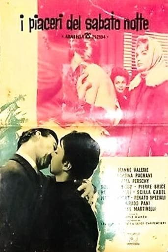Movie poster for I piaceri del sabato notte