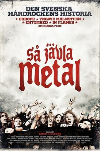 Movie poster for So Damned Metal