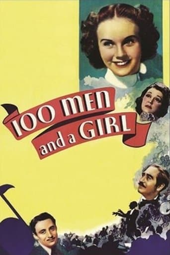 Movie poster for One Hundred Men and a Girl