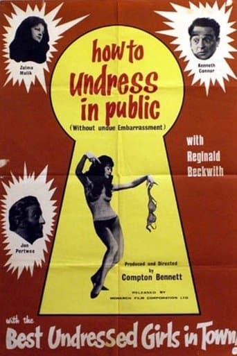 Movie poster for How to Undress in Public Without Undue Embarrassment