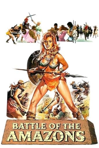 Movie poster for Battle of the Amazons