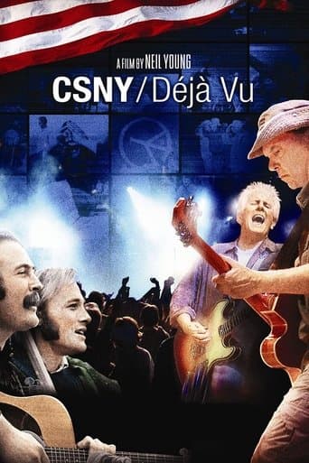 Movie poster for Crosby, Stills, Nash & Young ‎– Déjà Vu