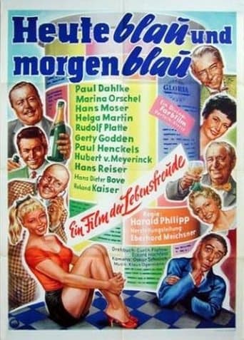 Movie poster for Heute blau und morgen blau