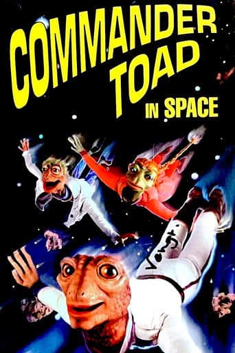 Movie poster for Commander Toad in Space