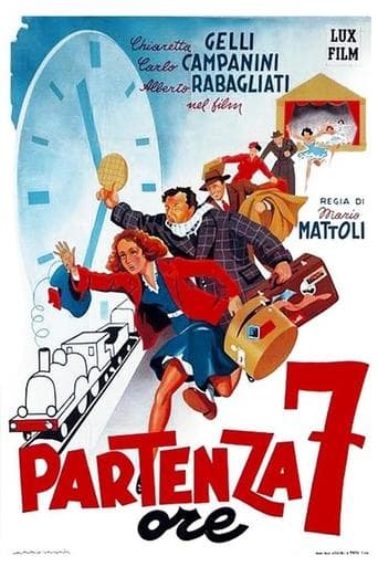 Movie poster for Partenza ore 7