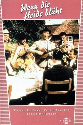 Movie poster for Wenn die Heide blüht