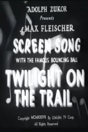 Movie poster for Twilight on the Trail