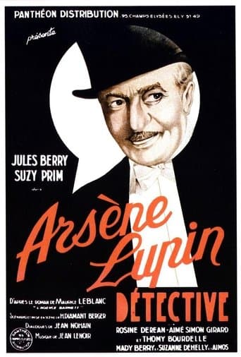 Movie poster for Arsène Lupin, Detective