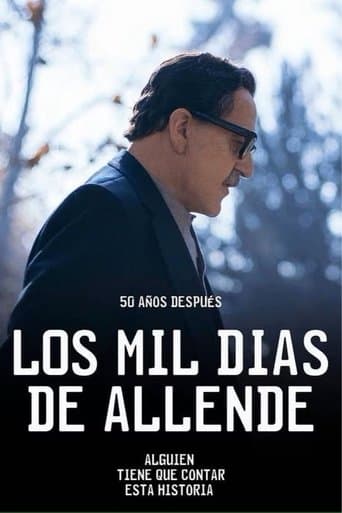 Movie poster for Los mil días de allende
