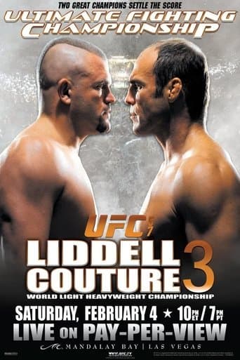 Movie poster for UFC 57: Liddell vs. Couture 3