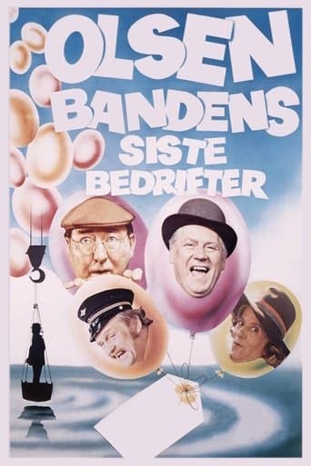 Movie poster for The Last Exploits of the Olsen Gang