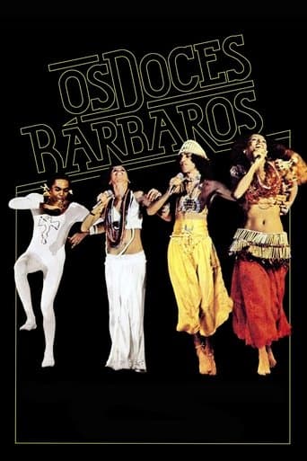 Movie poster for Os Doces Bárbaros