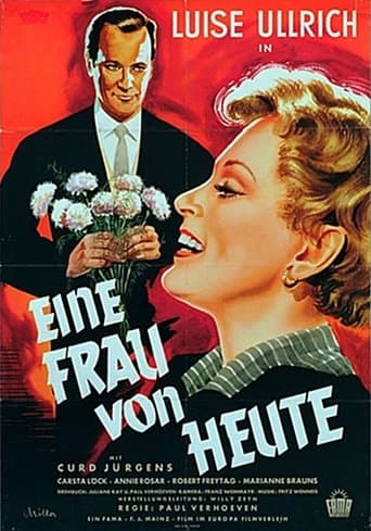 Movie poster for Eine Frau von heute