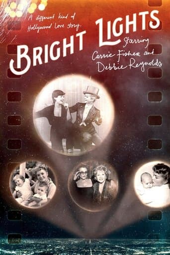 Movie poster for Bright Lights: Starring Carrie Fisher and Debbie Reynolds