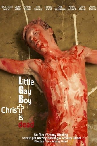 Movie poster for Little Gay Boy, Christ is Dead