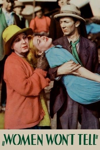 Movie poster for Women Won't Tell