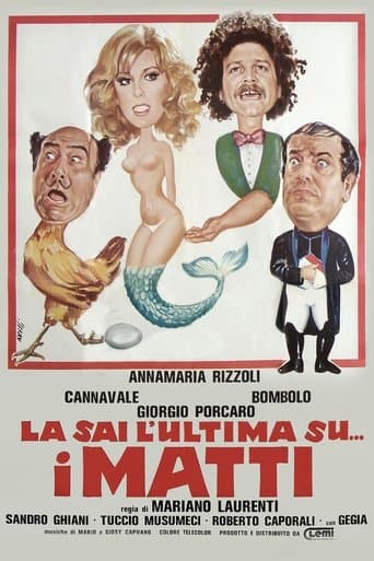 Movie poster for La sai l'ultima sui matti?