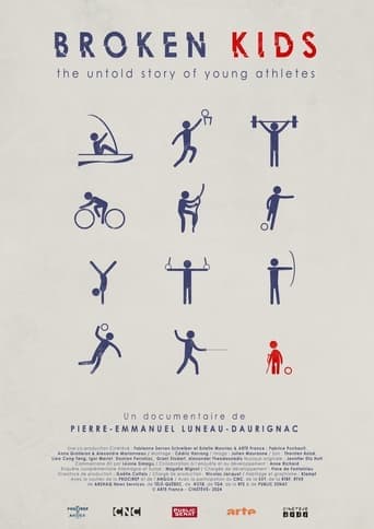 Movie poster for Broken Kids: The Untold Story of Young Athletes