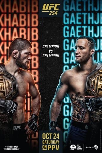 Movie poster for UFC 254: Khabib vs. Gaethje