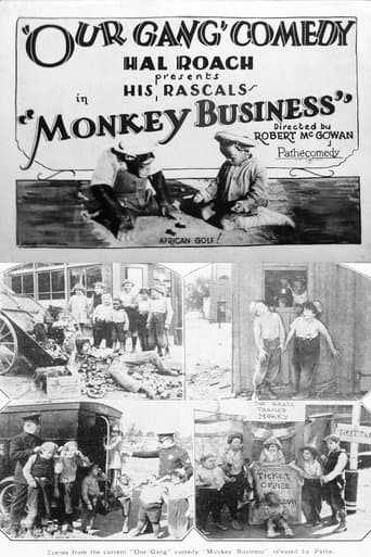 Movie poster for Monkey Business