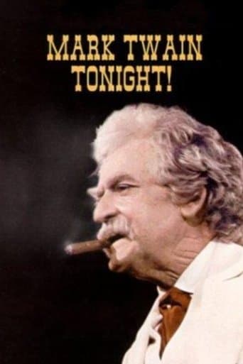 Movie poster for Mark Twain Tonight!