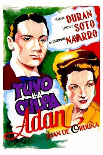 Movie poster for Tuvo la culpa Adán