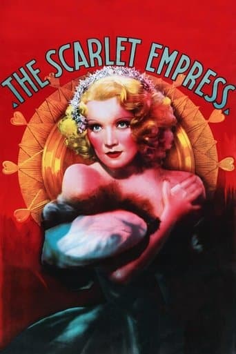 Movie poster for The Scarlet Empress